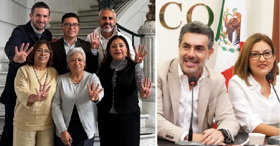 Jesús Sesma, diputado local del PVEM, escaló su afrenta, de la jefa de Gobierno, Clara Brugada, a la presidenta Claudia Sheinbaum, pues incluyó en las filas de su partido como su virtual candidata a la Alcaldía Tlalpan a la hoy ex perredista Alfa González, quien fuera edil en esa demarcación territorial, del grupo de Los Chuchos, los más odiados en Morena. FOTO: Especial